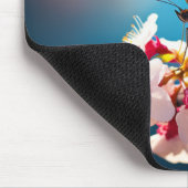 Blume Butterfly Nature Serene Tranquil Mousepad (Ecke)