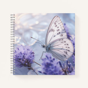 Blume Butterfly Nature Serene Tranquil Notizblock
