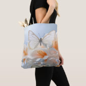 Blume Butterfly Nature Serene Tranquil Tasche (Von Nahem)