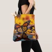 Blume Butterfly Nature Serene Tranquil Tasche (Von Nahem)