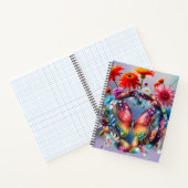 Blume Butterfly Notizblock (Innenseite)