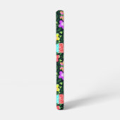 Blume Butterfly Regenbogen Samsung Galaxy Hülle (Linke Seite)