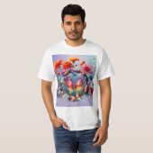 Blume Butterfly T-Shirt (Vorne ganz)