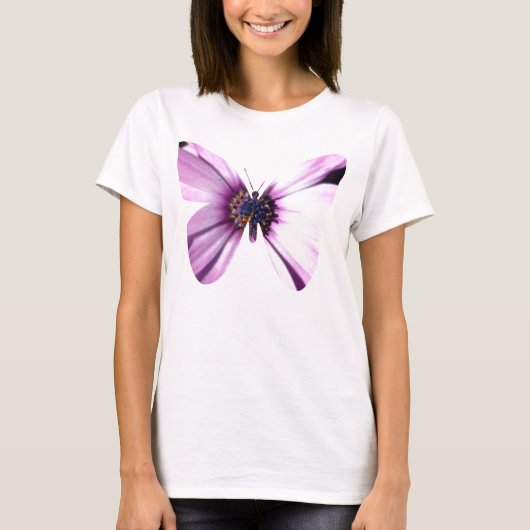 Blume Butterfly T-Shirt (Vorderseite)