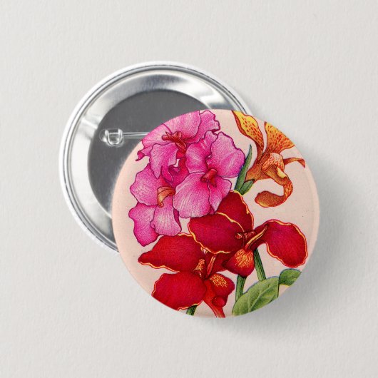 Blume Button (Vorne & Hinten)