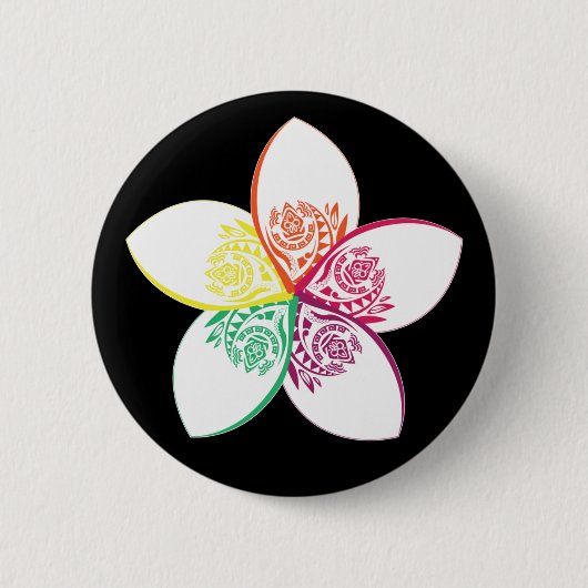 Blume Button (Vorderseite)
