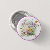 Blume Button (Vorne & Hinten)