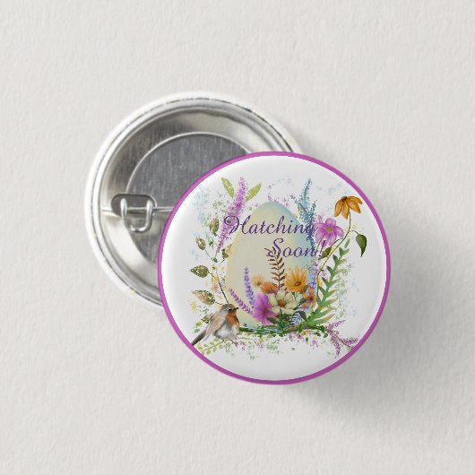 Blume Button (Vorne & Hinten)