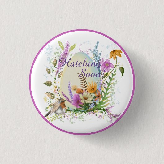 Blume Button (Vorderseite)