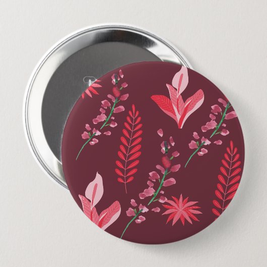 Blume Button (Vorne & Hinten)