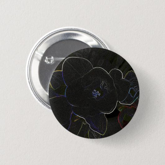 Blume Button (Vorne & Hinten)