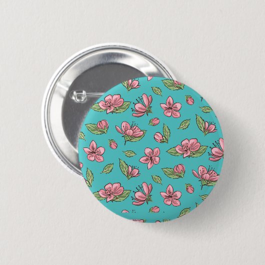 Blume Button (Vorne & Hinten)