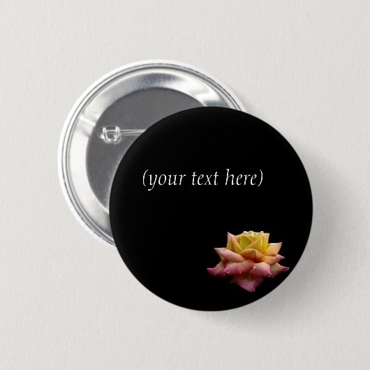 Blume Button (Vorne & Hinten)