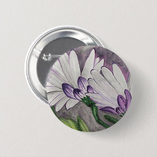 Blume Button (Vorne & Hinten)