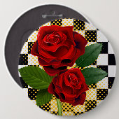 Blume Button (Vorne & Hinten)