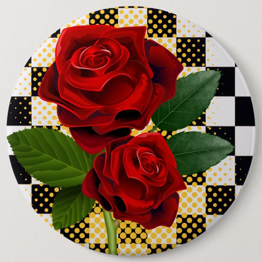 Blume Button (Vorderseite)