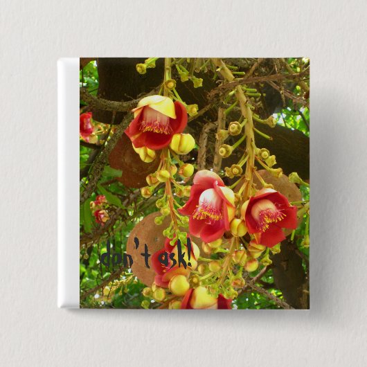 Blume Button (Vorderseite)