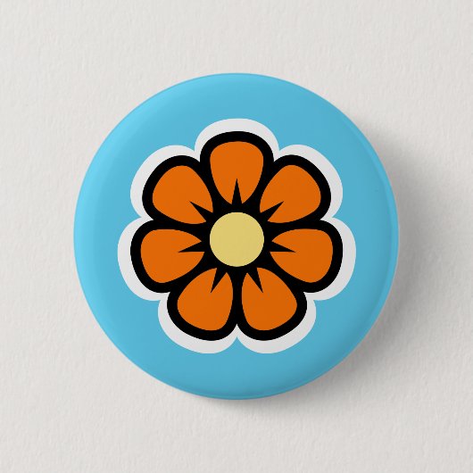 Blume Button (Vorderseite)