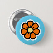 Blume Button (Vorne & Hinten)