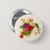 Blume Button (Vorne & Hinten)