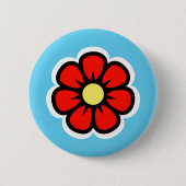 Blume Button (Vorderseite)
