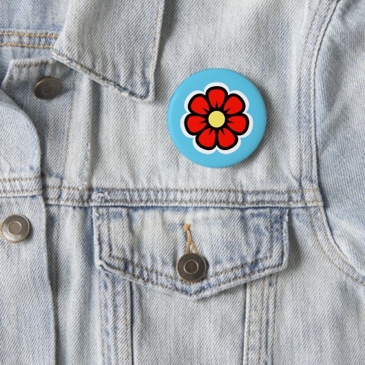 Blume Button (Beispiel)