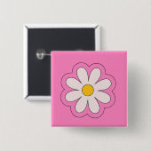 Blume Button (Vorne & Hinten)