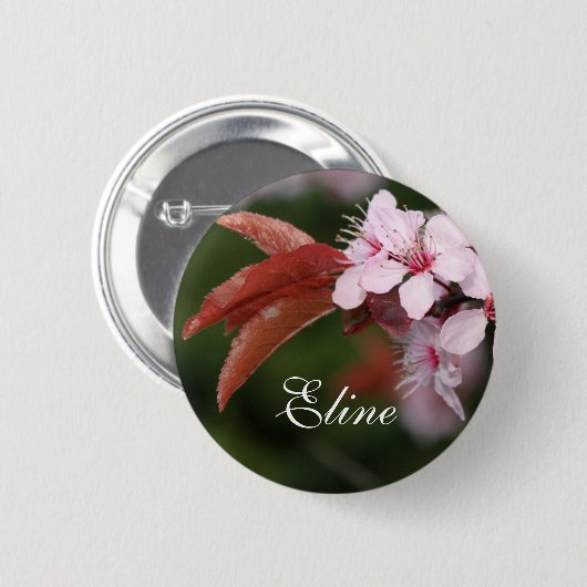 Blume Button (Vorne & Hinten)