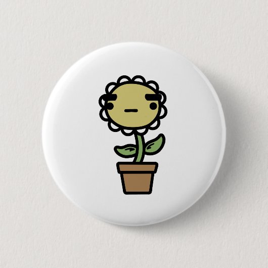 Blume Button (Vorderseite)