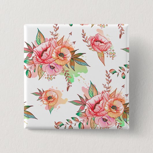 Blume Button (Vorderseite)