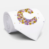 BLUME C KRAWATTE (Gerollt)