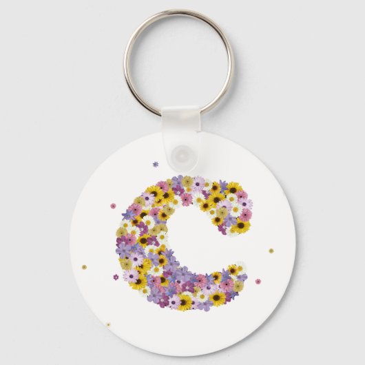 BLUME C SCHLÜSSELANHÄNGER (Vorderseite)