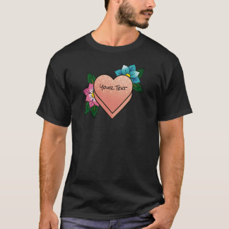 Blume Candy Heart Tattoo - Erstellen Sie Ihren eig T-Shirt