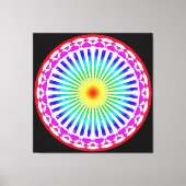 Blume Canvas Leinwanddruck (Vorderseite)