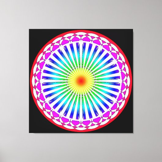 Blume Canvas Leinwanddruck (Vorderseite)