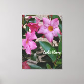 Blume Canvas Print Leinwanddruck (Vorderseite)