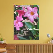 Blume Canvas Print Leinwanddruck (Insitu (Wohnzimmer))