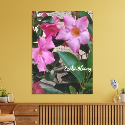 Blume Canvas Print Leinwanddruck (Insitu (Wohnzimmer))
