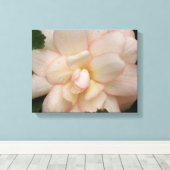 Blume Canvas Print Leinwanddruck (Insitu (Holzboden))