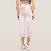 Blume Capri Leggings (Rückseite)