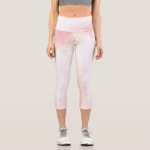 Blume Capri Leggings (Vorderseite)