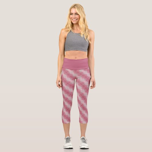 Blume Capri Leggings (Vorderseite)
