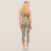 Blume Capri Leggings (Rückseite)