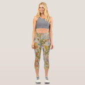 Blume Capri Leggings (Vorderseite)
