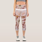Blume Capri Leggings (Vorderseite)