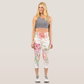 Blume Capri Leggings (Vorderseite)