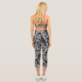 Blume Capri Leggings (Rückseite)