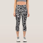 Blume Capri Leggings (Vorderseite)