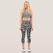 Blume Capri Leggings (Vorderseite)