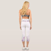 Blume Capri Leggings (Rückseite)